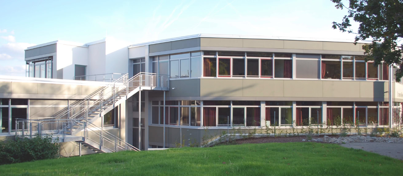 Gebäude der Leopold-Sonnemann-Realschule Höchberg